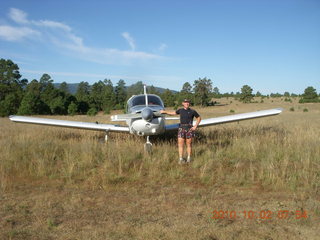 66 7c2. N8377W and Adam at Negrito fly-in