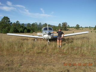 67 7c2. N8377W and Adam at Negrito fly-in