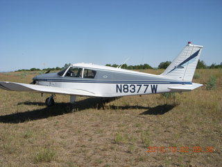 136 7c2. N8377W at Me-Own airstrip