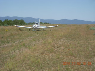 landing traffic at Me-Own airstrip