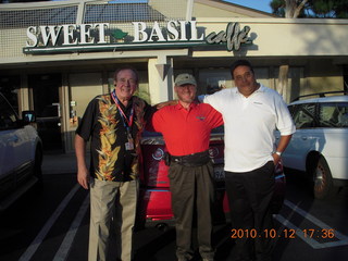 Robert, Adam, and Peter, Orange County pilots group