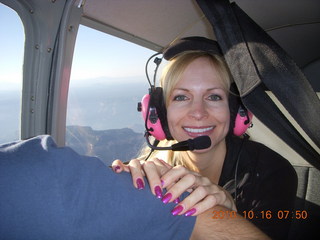 Kristina flying in N8377W