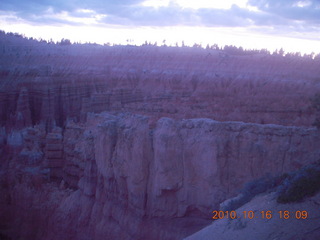 Bryce Canyon darkening