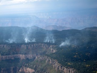 14 7cj. Sean's Bryce Canyon photos - Grand Canyon north rim fires