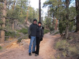 31 7cj. Sean's Bryce Canyon photos - Sean and Kristina
