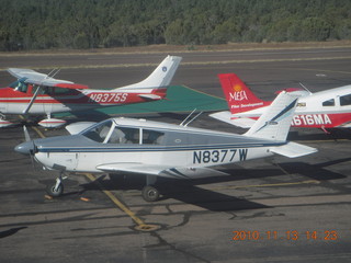 193 7dd. N8377W seen from above at Payson (PAN)