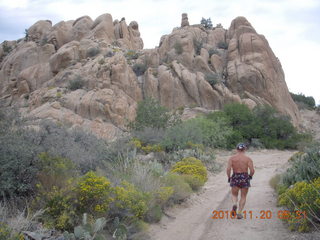 Adam running at Bagdad - back