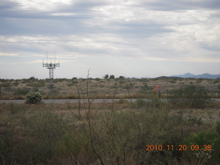 Elizabeth running at Bagdad