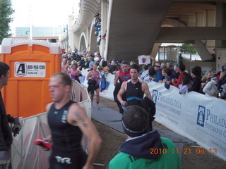 Arizona Ironman first transition