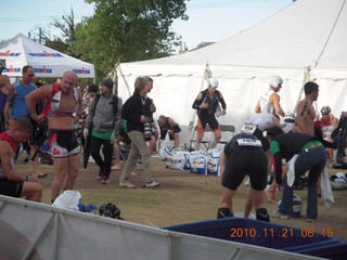 Arizona Ironman first transition