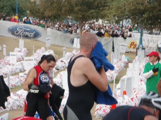 Arizona Ironman bicycle start