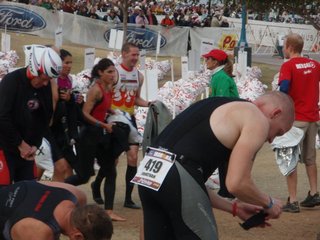 Dan High's photo -Arizona Ironman first transition - Jon Tracy