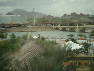 Dan High's photo - Arizona Ironman  first transition - Jon Tracy