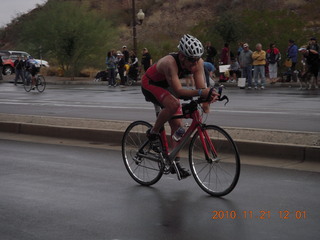 Dan High's photo - Arizona Ironman  first transition - Jon Tracy