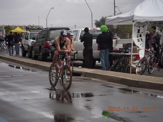 Arizona Ironman - Jon Tracy on bicycle