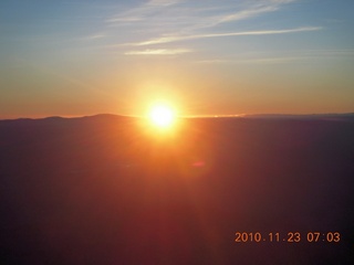 Moab trip - aerial dawn
