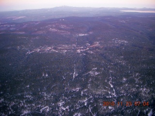 Moab trip - aerial Flagstaff area