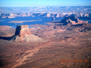 17 7dp. Moab trip - aerial Lake Powell