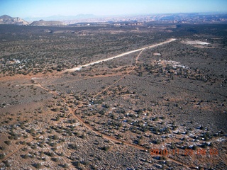 28 7dp. Moab trip - aerial Navajo Mountain airstrip