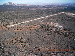29 7dp. Moab trip - aerial Navajo Mountain airstrip