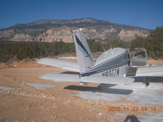 Moab trip - N8377W at Navajo Mountain airstrip