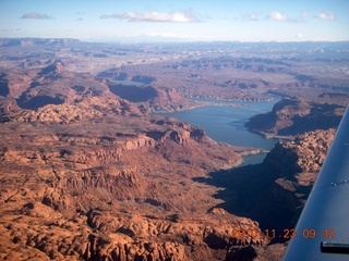 53 7dp. Moab trip - aerial Lake Powell area
