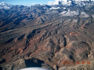 61 7dp. Moab trip - aerial Eagle City airstrip