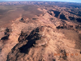 68 7dp. Moab trip - aerial Dirty Devil area