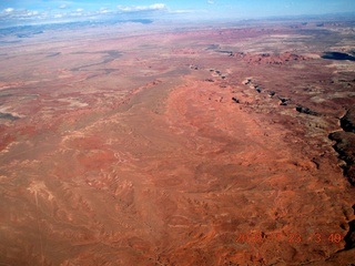 110 7dp. Moab trip - aerial Canyonlands area