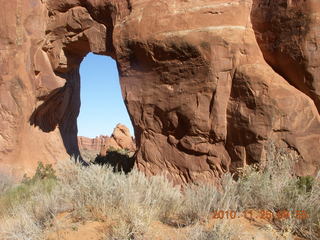 6 7dr. Moab trip - Arches Devil's Garden hike - Pine Arch