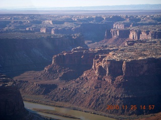 Moab trip - aerial - Green River