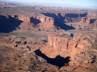 55 7dr. Moab trip - aerial - Green River canyon area