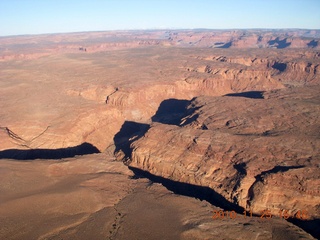 84 7dr. Moab trip - aerial - Utah