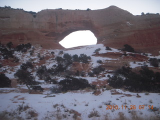 3 7ds. Moab trip - dawn drive to Needles - Wilson Arch