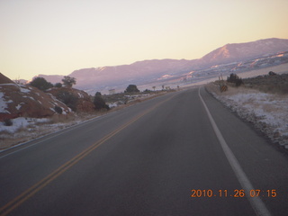 5 7ds. Moab trip - dawn drive to Needles