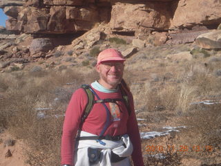 135 7ds. Moab trip - Needles - Confluence Overlook hike - Adam