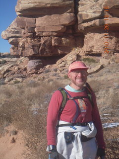 136 7ds. Moab trip - Needles - Confluence Overlook hike - Adam
