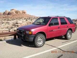 112 7dt. Moab trip - drive from Canyonlands - Isuzu Rodeo