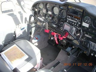 130 7dt. Moab trip - N8377W cockpit