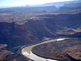 145 7dt. Moab trip - aerial - Green River canyon