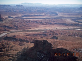 167 7dt. Moab trip - aerial - Green River canyon