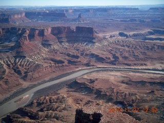 168 7dt. Moab trip - aerial - Canyonlands - Green River