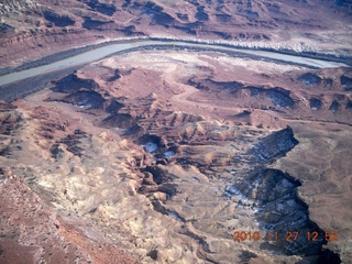 169 7dt. Moab trip - aerial - Canyonlands - Green River