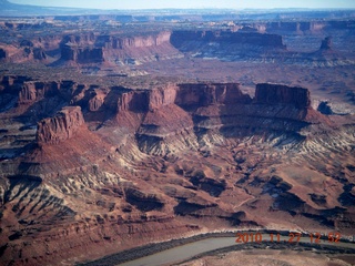 170 7dt. Moab trip - aerial - Canyonlands - Green River