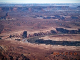 171 7dt. Moab trip - aerial - Canyonlands - Green River