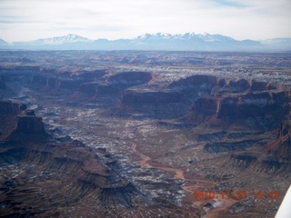 172 7dt. Moab trip - aerial - Canyonlands - Green River