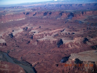 184 7dt. Moab trip - aerial - Canyonlands - Green River