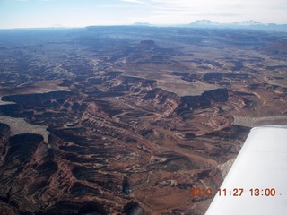 193 7dt. Moab trip - aerial - Canyonlands - Green River side