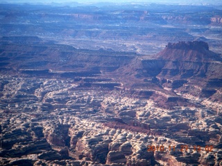 202 7dt. Moab trip - aerial - Canyonlands - Green River side