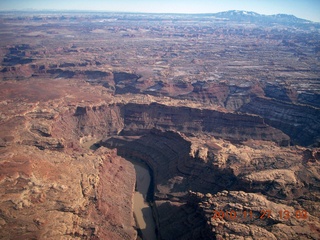 203 7dt. Moab trip - aerial - Canyonlands - Green River